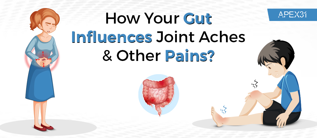 How Your Gut Influences Joint Aches & Other Pains?